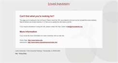 Desktop Screenshot of chooselewis.org