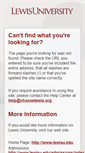Mobile Screenshot of chooselewis.org